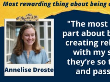 Most rewarding part of being a peer facilitator 2019-2020